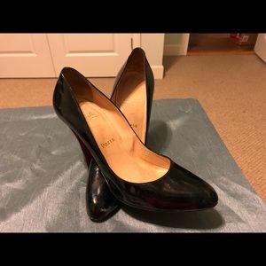 Christian Louboutin Patent Iridescent Pumps